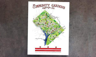 Behind The Scenes: DC Community Gardens Print