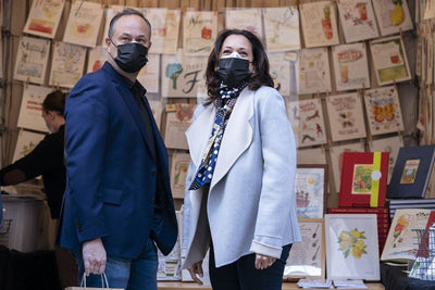See the Art Kamala Harris Bought from Marcella's Illustrated Feast collection