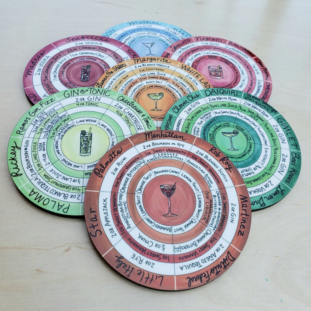 Cocktail coasters online