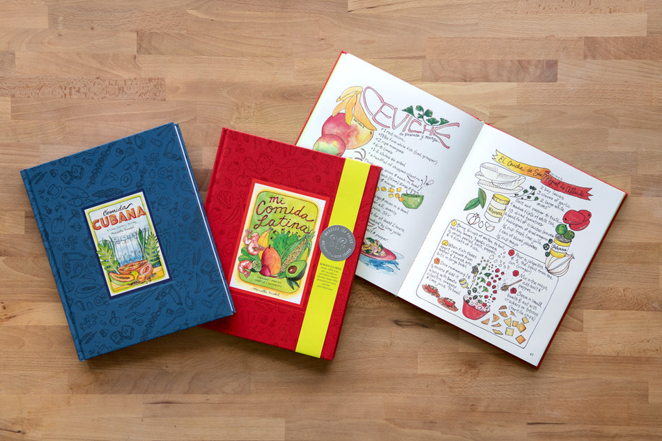 Illustrated Cookbooks Celebrating Culture through Food Experiences