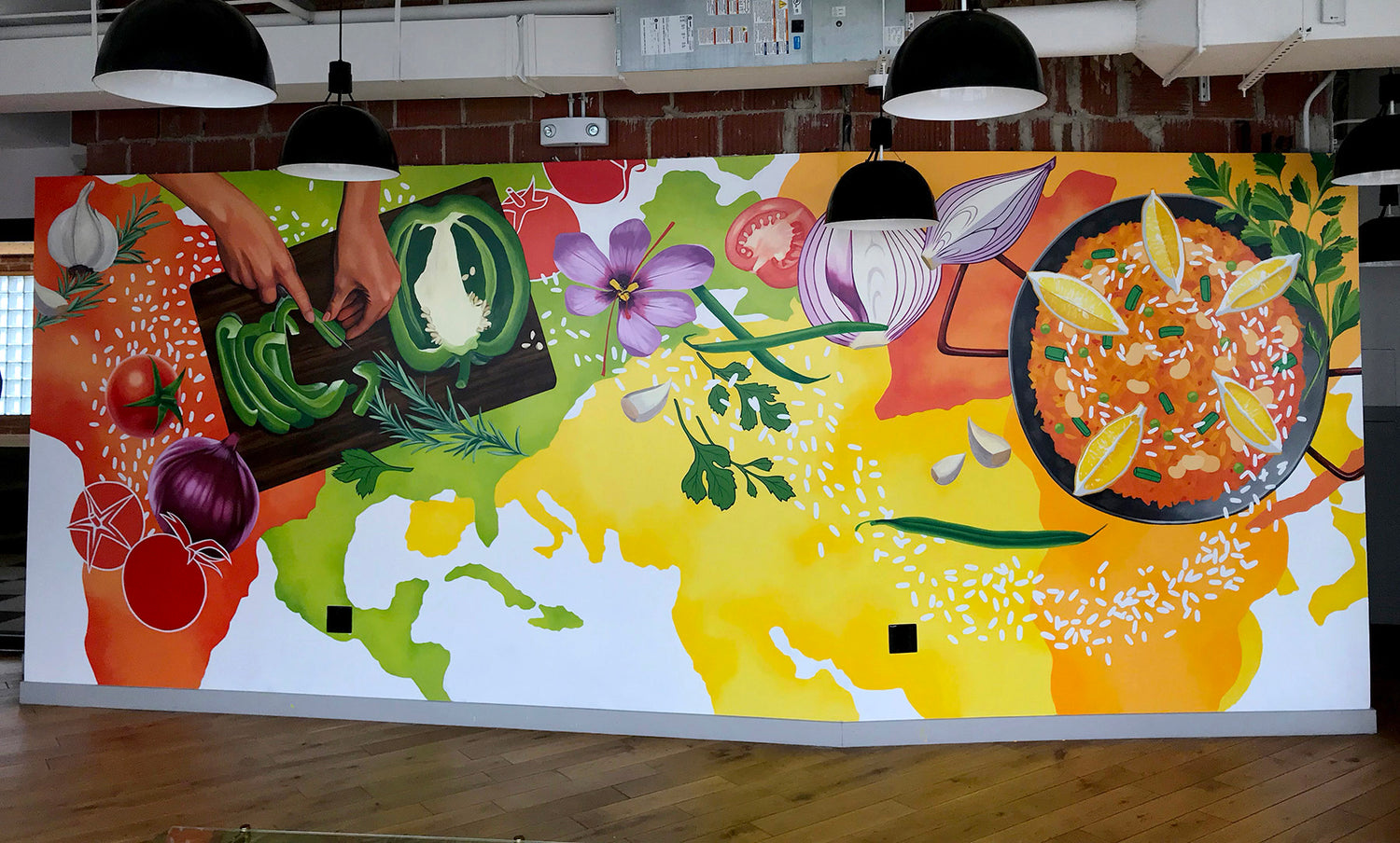 World Central Kitchen Mural