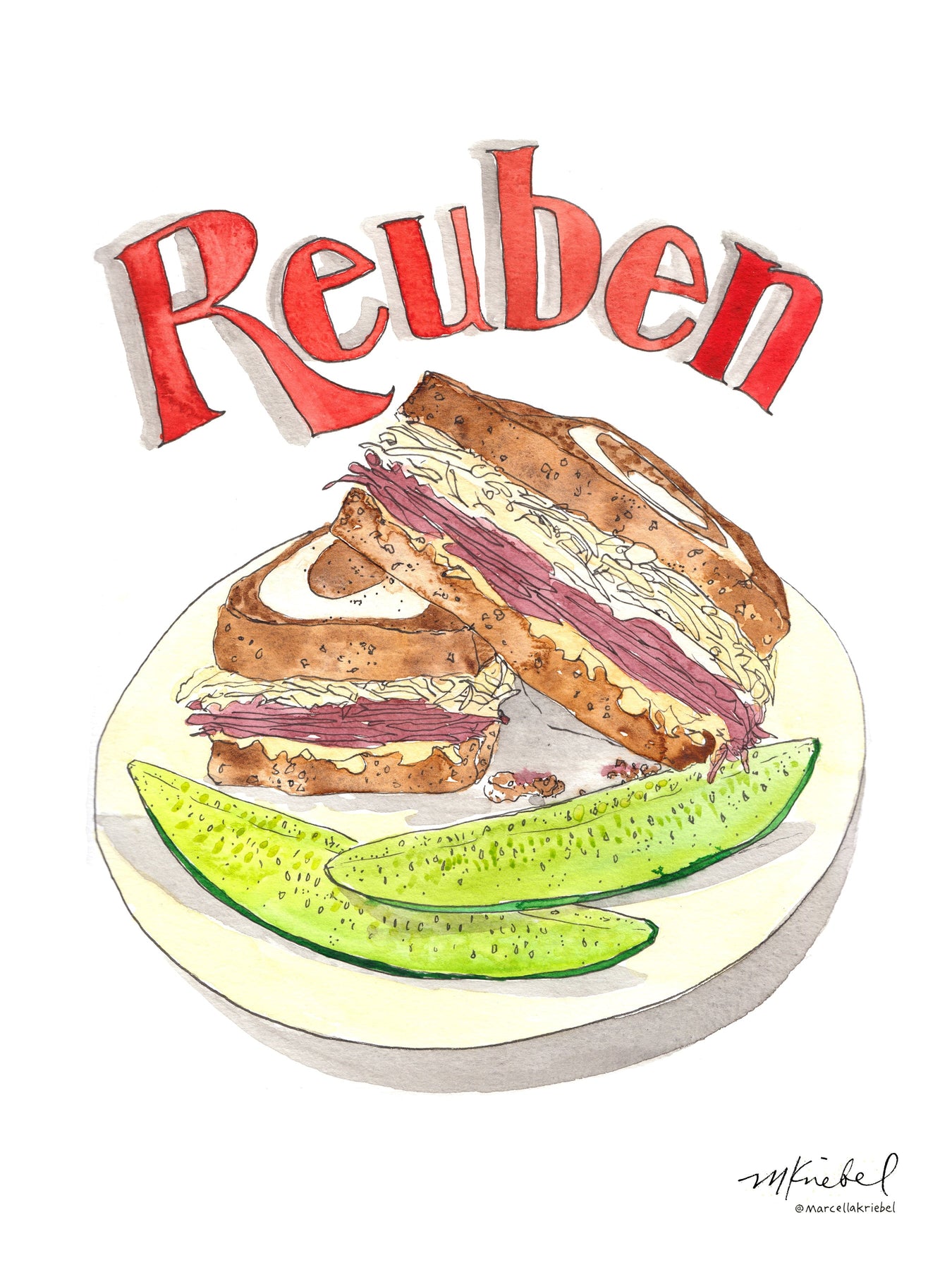 Reben Icon Reuben Sandwich Clipart